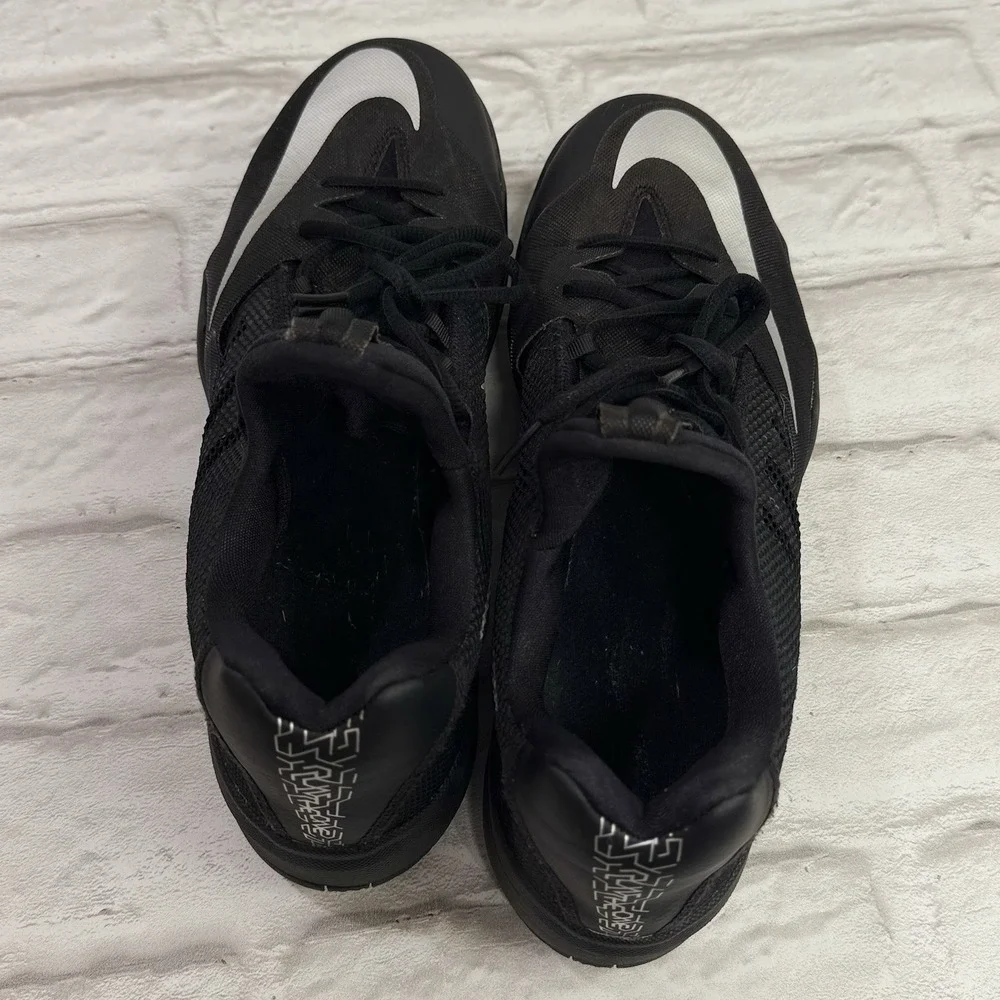 Nike Zoom Run The One Anthracite Men's Sz 11.5 Black Athletic Running Shoes Logo